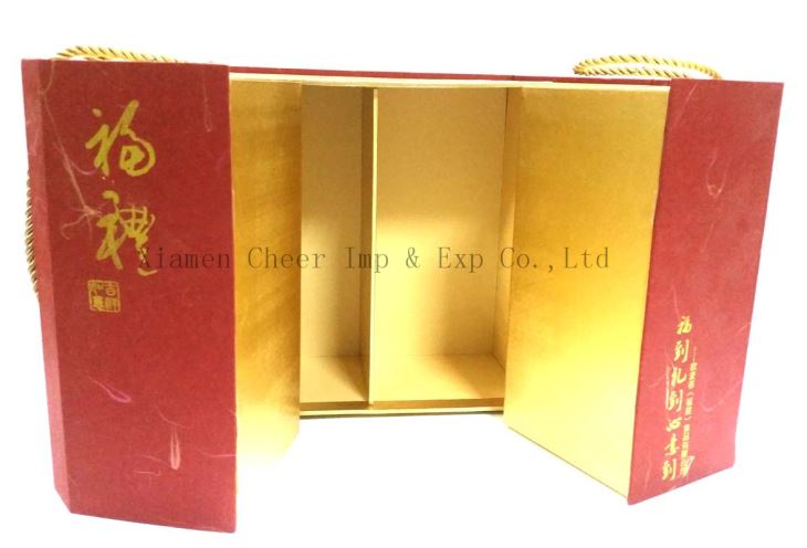 Specialty Paper Hardbound Box For Wine